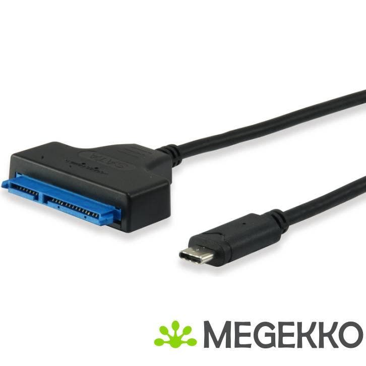Equip 133456 USB Type C SATA Zwart, Informatique & Logiciels, Disques durs, Envoi