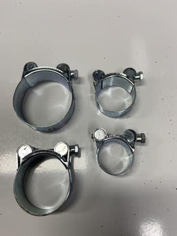 Zware kwaliteit breedband slangklem tbv 32mm gewapende slang, Ophalen of Verzenden, Nieuw