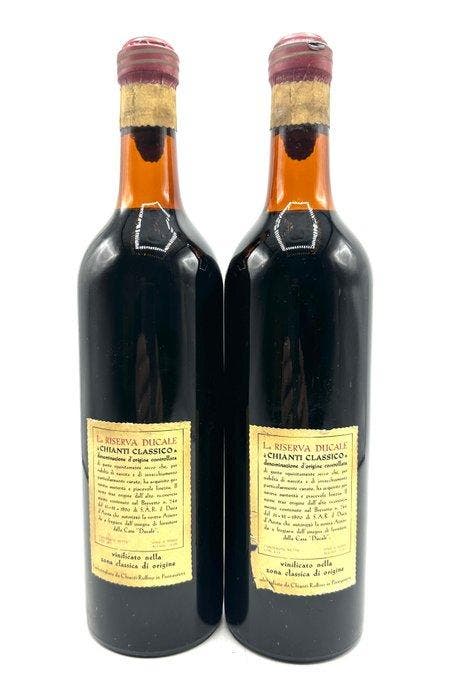 1966 Ruffino Riserva Ducale - Chianti Classico Riserva - 2, Verzamelen, Wijnen