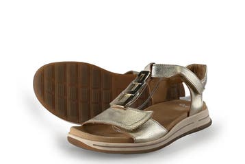 Ara Sandalen in maat 37 Goud, Overige kleuren, Verzenden, Sandalen of Muiltjes, Zo goed als nieuw