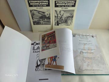 Jacques Martin - La Cité fantastique + Catalogue + 2x, Livres