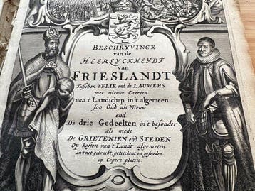 Pays-Bas - Frise; Bernardus Schotanus - Beschryvinge van de
