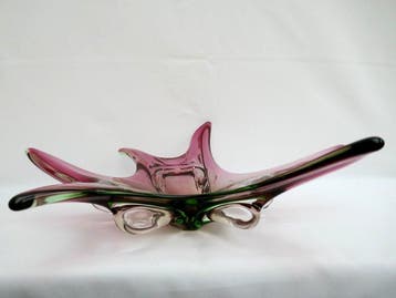 Plateau - Verre - Échelle flamboyante