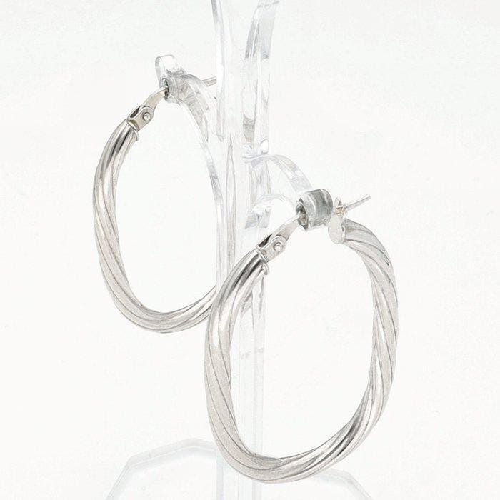Oorbellen - 14 karaat Witgoud, Handtassen en Accessoires, Oorbellen