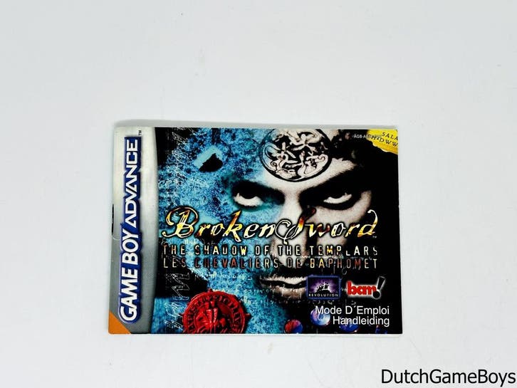 Gameboy Advance / GBA - Broken Sword - The Shadow Of The Tem, Consoles de jeu & Jeux vidéo, Jeux | Autre, Envoi