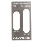247WOOD FIS inleg 130x30 voor BSW/Intersteel, Nieuw