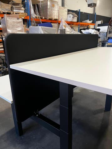 Refurbished Ahrend Zit Sta Duo Bureau - Nieuwe Bladen, Verzenden