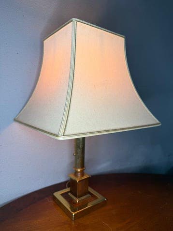 Herda - Lampe de table - Laiton, Fabric - Herda Amsterdam