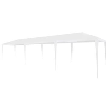 vidaXL Partytent 3x9 m PE wit, Verzenden, Nieuw