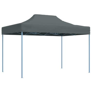 vidaXL Partytent inklapbaar 3x4 m staal antraciet, Tuin en Terras, Verzenden, Nieuw