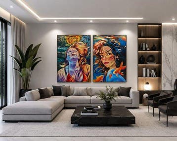 Ernest M. 70 x 100 cm - El Resurgir de Ondina y sus