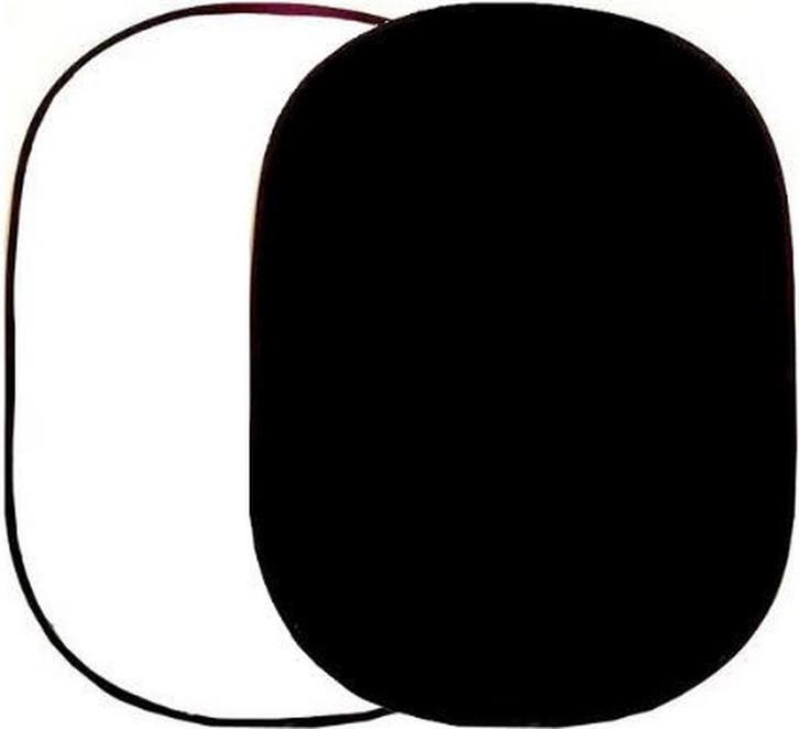 Falcon Eyes Background Board R-1482PU Wit/Zwart 148x200 cm, Audio, Tv en Foto, Fotocamera's Digitaal, Nieuw, Verzenden