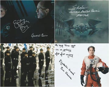 Star Wars - Big Lot of 4 Autographs!, Nieuw