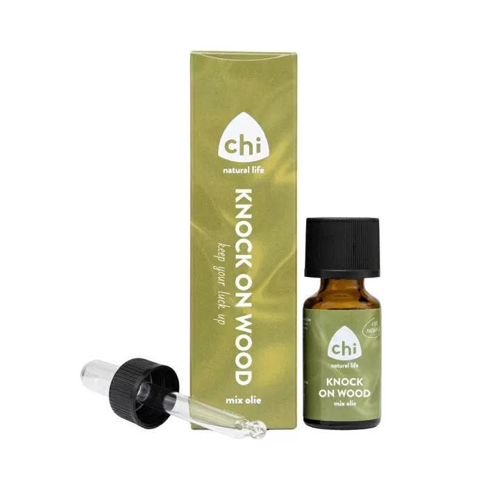 Knock on Wood mix olie - 10 ml - Chi Natural Life, Sports & Fitness, Produits de santé, Wellness & Bien-être, Enlèvement ou Envoi