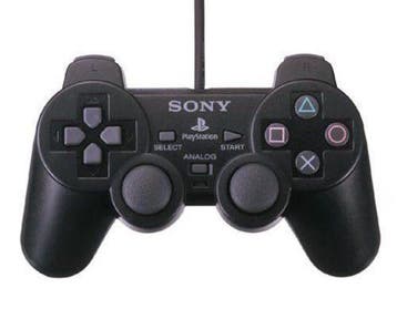 Sony PS2 Controller Dualshock 2 Zwart (PS2 Accessoires), Games en Spelcomputers, Spelcomputers | Sony PlayStation 2, Ophalen of Verzenden