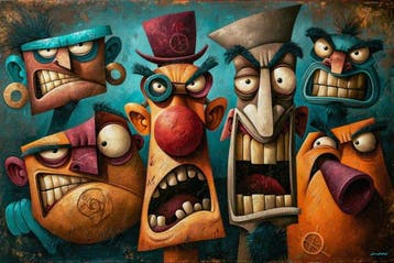 Giancarlo Colombo - GCD Art - The Complainers