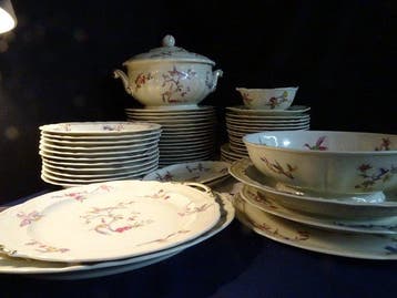 Bernardaud & Co. Limoges - Eetservies (54) - Porselein, Antiek en Kunst