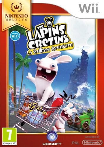 The Lapins Cretins - La Grosse Aventure (Nintendo Selects), Consoles de jeu & Jeux vidéo, Jeux | Nintendo Wii, Envoi