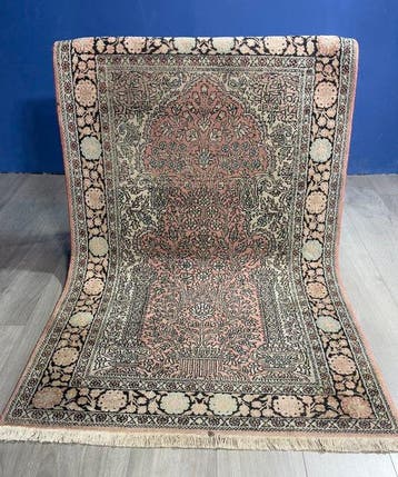 Ghoum - Vloerkleed - 153 cm - 95 cm - zijde, Nieuw