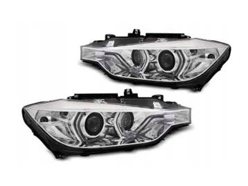 Angel Eyes koplamp units Black geschikt voor BMW E90 E91, Verzenden