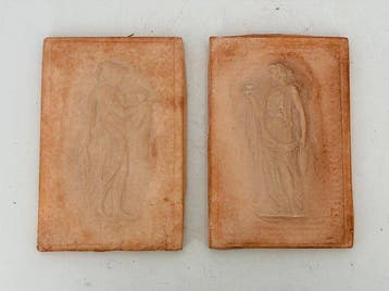 Decoratief ornament (2) - Grecolatino - Frankrijk - Koppel