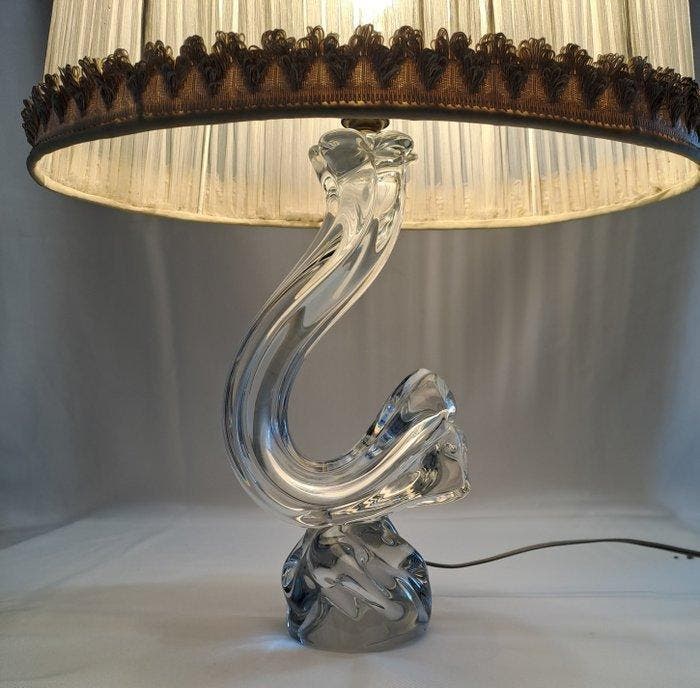 Daum Frères - Lamp - Kristal, Metaal - Het gestileerde, Antiek en Kunst, Curiosa en Brocante