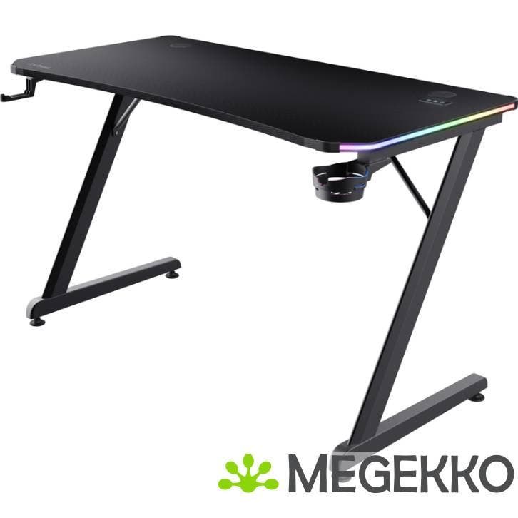 Trust GXT 709 Luminus Gaming Bureau Zwart, Maison & Meubles, Bureaux, Envoi