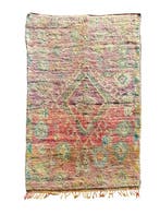 Marokkaans Boujad tapijt – Mid-century Modern handgemaakt, Huis en Inrichting, Nieuw