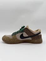 Nike - Nike Dunk Low Safari Golden Moss - Sneakers - Taille