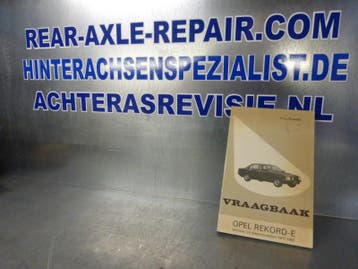 Vraagbaak Opel Rekord E, 1977 - 1982. (Autoboeken  Folders), Verzenden