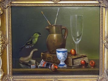 Bals Hilaire (1940) - Stilleven met sijsje