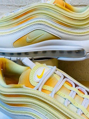 Nike - Air Max 97 Yellow Tie-Dye P42,5 - Sneakers - Maat: EU, Nieuw