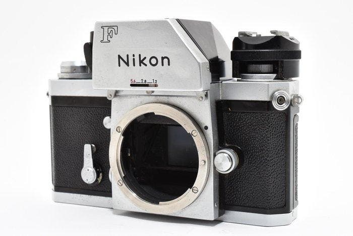 Nikon F Photomic FTN Silver Body Single lens reflex camera, Audio, Tv en Foto, Fotocamera's Analoog