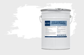 Wixx AQ Schuur en Tuinhuis Beits UV+ Wit 2.5L, Verzenden, Nieuw, Wit