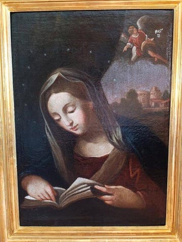 Guido Reni (1575-1642), Kring van - Annunciazione, Antiek en Kunst, Kunst | Schilderijen | Klassiek