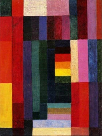 Johannes Itten - “Horizontaal-Vertikaal, 1915”. Copyright