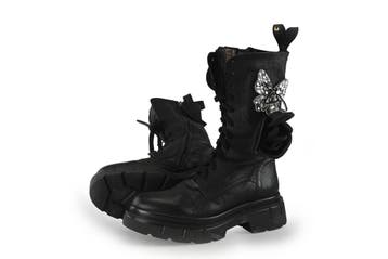 Gio+ Veterboots in maat 40 Zwart, Kleding | Heren, Schoenen, Verzenden, Zwart, Boots, Zo goed als nieuw