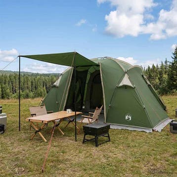 vidaXL Tunneltent Groen 520 x 260 x 175 cm, Verzenden, Nieuw