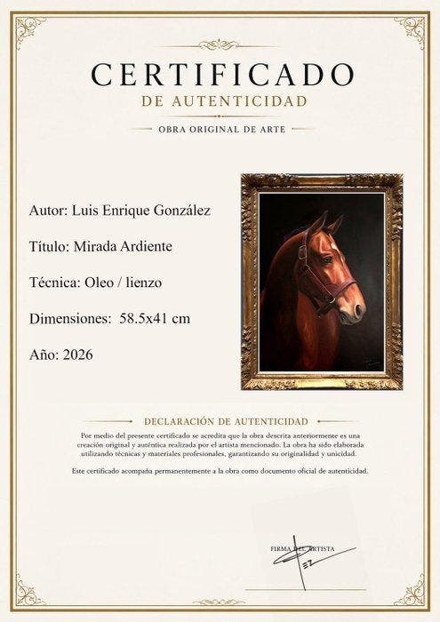 Luis Enrique González - Mirada Ardiente, Antiquités & Art, Art | Objets design