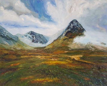 Stanislav Kunchev 1984 - “Mysterious Peaks” - XL- No Reserve