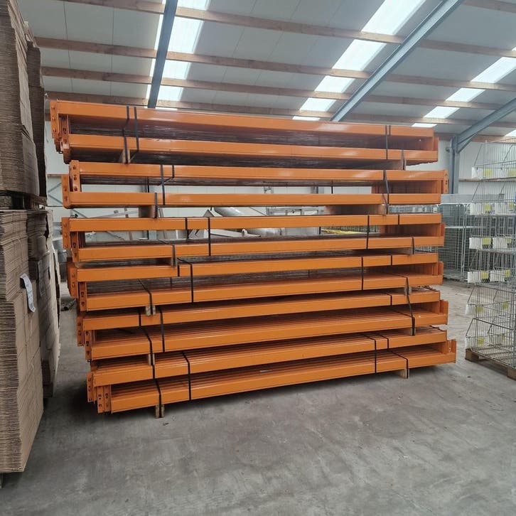 Palletstelling dexion speedlock gebruikt Ligger, Zakelijke goederen, Kantoor en Winkelinrichting | Magazijn, Stelling en Opslag