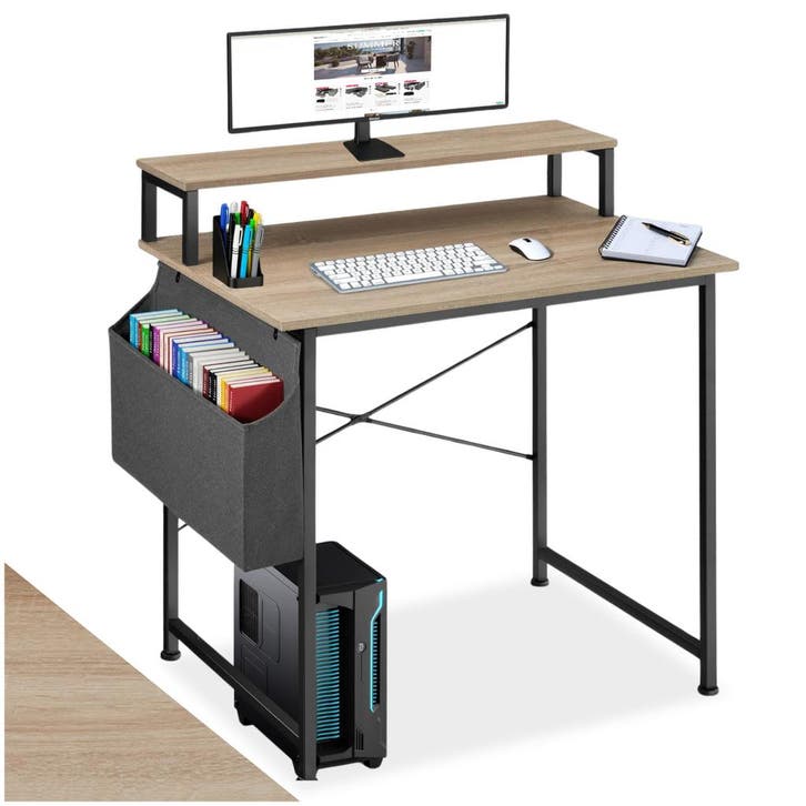 Bureau met plank en organizer, Maison & Meubles, Bureaux, Envoi