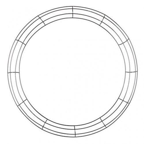 Metalen Frame voor kransen rond 60 cm (24 inch), Maison & Meubles, Accessoires pour la Maison | Plantes & Fleurs artificielles
