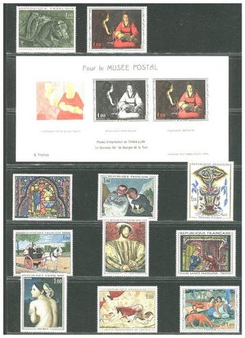 Frankrijk 1961/1993 - ART de FRANCE - perfecte collectie -, Gestempeld
