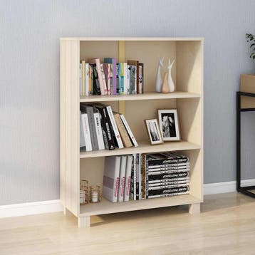 vidaXL Boekenkast HAMAR 85x35x112 cm massief grenenhout, Verzenden