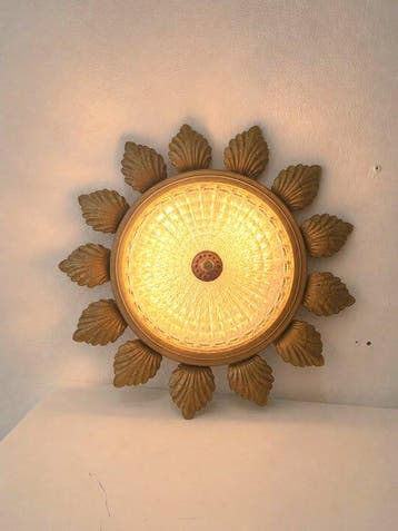 Plafonnier - Plafonnier élégant / applique vintage de style