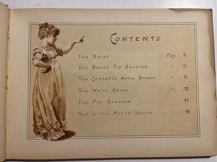 Hans Christian Andersen - The White Swans and Other Tales by, Antiquités & Art, Antiquités | Livres & Manuscrits