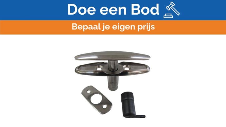 Bieden: Vetus CLF200 retractable cleat stainless, Sports nautiques & Bateaux, Accessoires navigation, Enlèvement ou Envoi