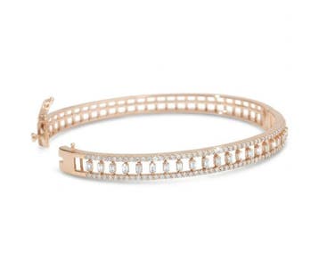 Armband - 14 karaat Roségoud - 1.49ct. tw. Diamant, Nieuw