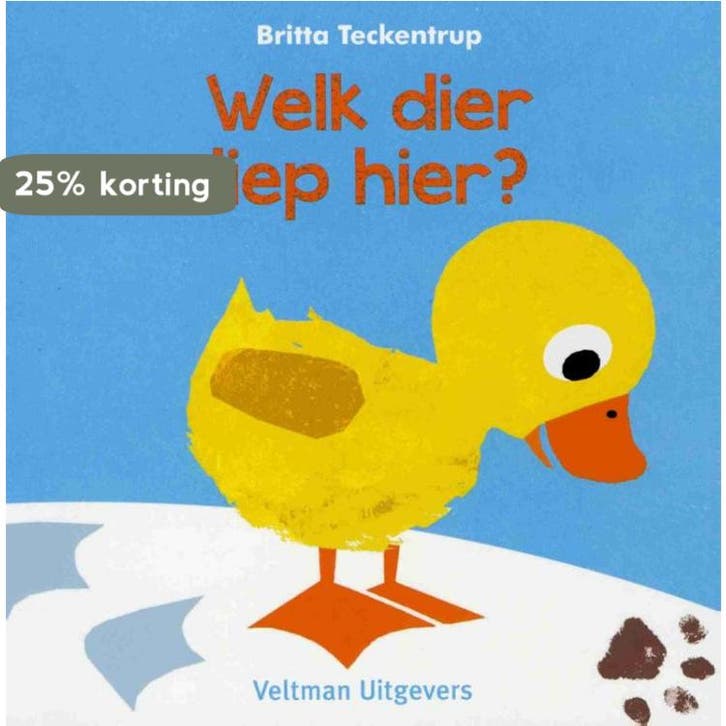 Welk dier liep hier? 9789048312429 Britta Teckentrup, Livres, Livres pour enfants | 0 an et plus, Envoi